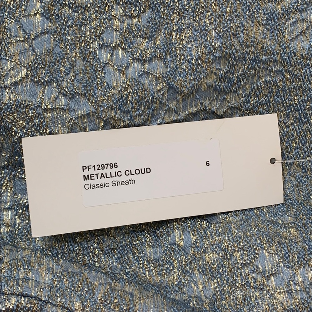 Metallic-flecked brocade dress NWT - Picture 10 of 11